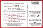telecarte 50 citroen B2C0P0026 2