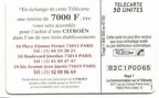 telecarte 50 citroen B2C1P0065
