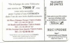 telecarte 50 citroen B2C1P0065 2