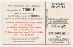 telecarte 50 citroen B310P0161 2