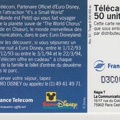 telecarte 50 disney D3C001670
