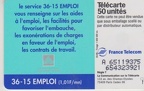 telecarte 50 3615 emploi A 65119375654323921 2