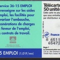 telecarte 50 3615 emploi A 65119416654733025