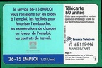 telecarte 50 3615 emploi A 65119446655037691 2