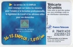 telecarte 50 3615 emploi A 7A491430232355123 2