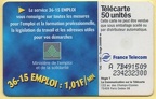 telecarte 50 3615 emploi A 7B491509234232300 2
