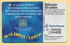 telecarte 50 3615 emploi A 7B491530234445292 2