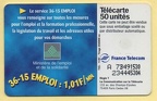 telecarte 50 3615 emploi A 7B491530234445304
