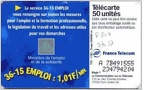 telecarte 50 3615 emploi A 7B491555234794204 2