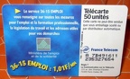 telecarte 50 3615 emploi A 7B491611235327654 2