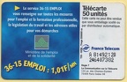 telecarte 50 3615 emploi A 81492128246407382 2