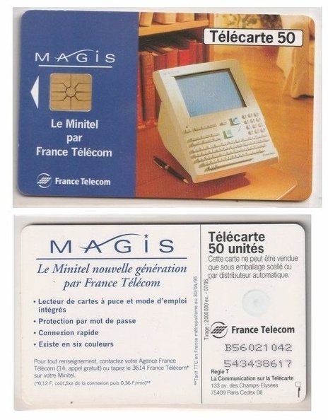 telecarte-50 magis B56021042543438617