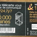 telecarte 120 10000 cabines B97714984657842165