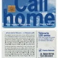 telecarte 120 call home A 56015736531350054