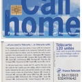 telecarte 120 call home A 56015803532490642