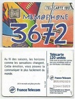 telecarte 120 memophone 3672 B550920534415859