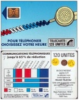 telecarte 120 reductions comms telephone