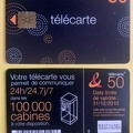 telecarte 50 100000 cabines B96714981656075055