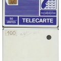 telecarte 50 100945 PUCE SC3P7 NOIRE