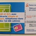 telecarte 50 150000 cabines B54714726605669311