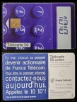 telecarte 50 actions france telecom B73111065744865023