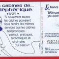 telecarte 50 cabines D15413246455808851