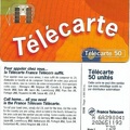 telecarte 50 call home A 6A390041202651193T2G