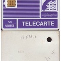telecarte 50 france telecom bleue 1