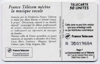 telecarte 50 france telecom mecenat musique A 3B019684