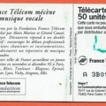 telecarte 50 france telecom mecenat musique A 3B019954