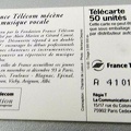 telecarte 50 france telecom mecenat musique A 41010028