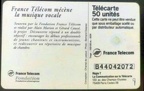 telecarte 50 france telecom mecenat musique B44042072