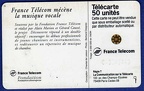 telecarte 50 france telecom mecenat musique C43045449
