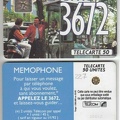 telecarte 50 memophone 3672 68062
