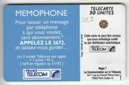 telecarte 50 memophone 38062