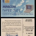 telecarte 50 minicom 3612 A 286706