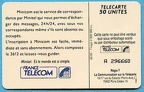 telecarte 50 minicom 3612 A 296660