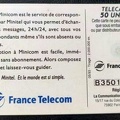 telecarte 50 minicom 3612 B35017026