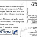 telecarte 50 minicom 3612 D230M0063
