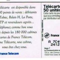 telecarte 50 points de vente A 7C4917702412060049