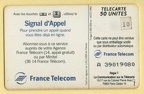 telecarte 50 signal d appel A 39019080