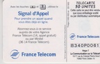 telecarte 50 signal d appel B340P0061