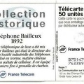 telecarte 50 telephone bailleux 1892 B7514703276389765
