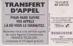 telecarte 50 transfert d appel 579 002