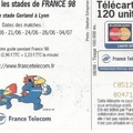 telecarte 120 france 98 C85124798804710703