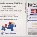 telecarte 120 france 98 C85124807804635019