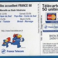 telecarte 50 france 98 B83434040265015260