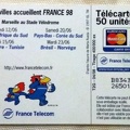 telecarte 50 france 98 B83434041265016080