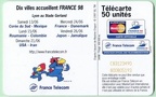 telecarte 50 france 98 c83123490800805193