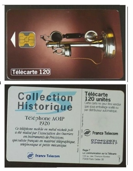 telecarte 120 aoip 1920 D7A402831228089817
